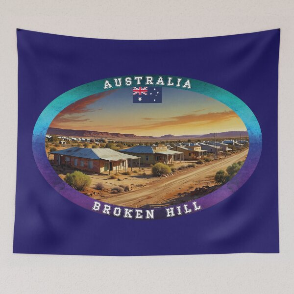 Item preview, Broken Hill Australia Travel designed and sold by Thistle-TShop.