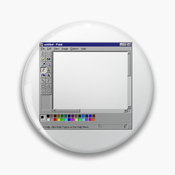 Item preview, Windows MS Paint | Retro Computer 90s 2000s Y2K designed and sold by Hard Copy Goods.
