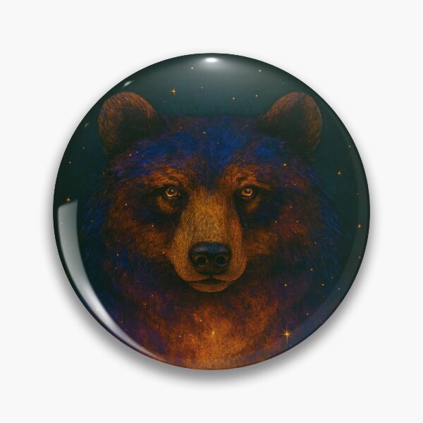 Item preview, Cosmic Bear Guardian – Mystical Forest Fantasy Art designed and sold by myforestfog.
