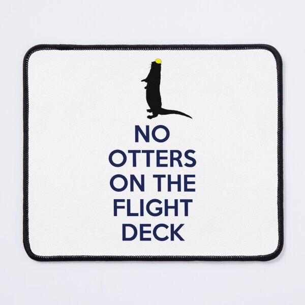 Item preview, No otters on the flight deck  designed and sold by Saknarong Mahima.