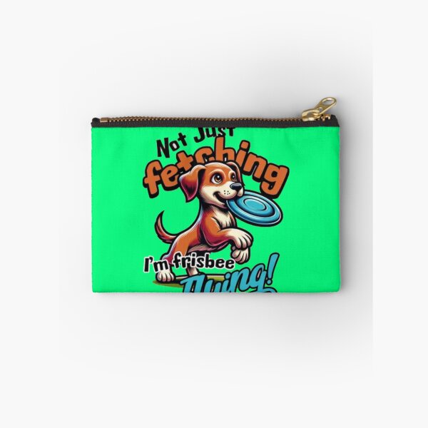 Item preview, Not Just Fetching – Frisbee Flying Dog Athlete designed and sold by GenZFashion000.