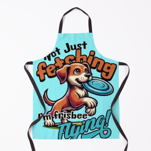 Item preview, Not Just Fetching – Frisbee Flying Dog Athlete designed and sold by GenZFashion000.