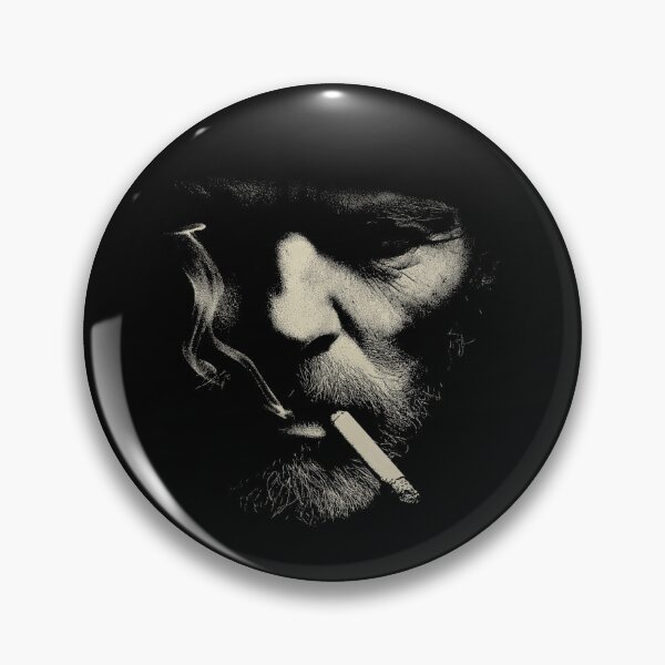 Item preview, Low Key Pirate Smoking Cigarette Portrait designed and sold by k3rstman1.