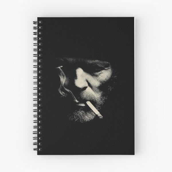 Item preview, Low Key Pirate Smoking Cigarette Portrait designed and sold by k3rstman1.
