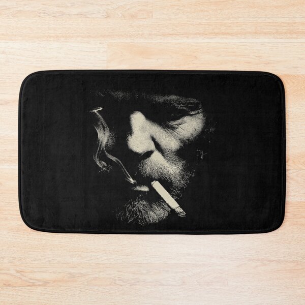 Item preview, Low Key Pirate Smoking Cigarette Portrait designed and sold by k3rstman1.