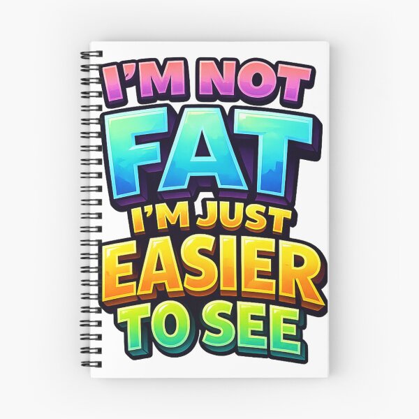 Item preview, Not Fat, Just Extra Visible – Humorous Graphic Design designed and sold by RolMerch.