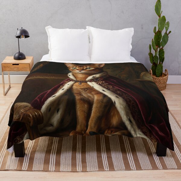 Item preview, Royal Abyssinian Cat Renaissance Portrait designed and sold by Rutvain.