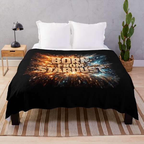 Item preview, Born From Stardust - Cosmic Typography Explosion designed and sold by MKreative Studio.