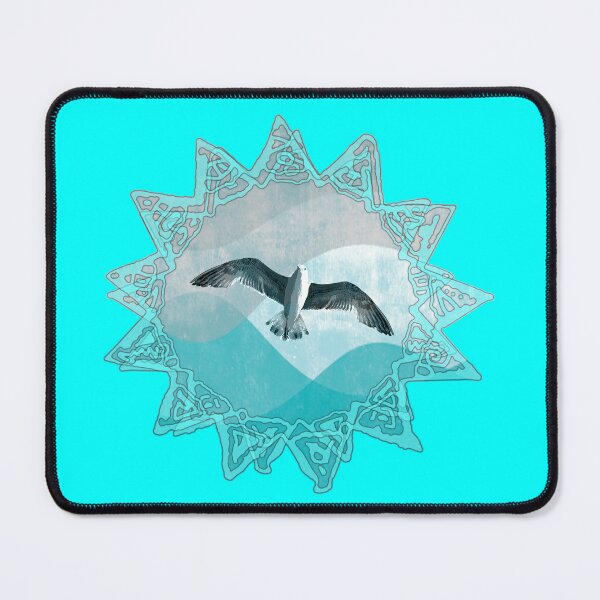 Item preview, Seagull Balearic Islands - Mallorca - Ibiza - Formentera - Menorca in blue designed and sold by Periartwork.