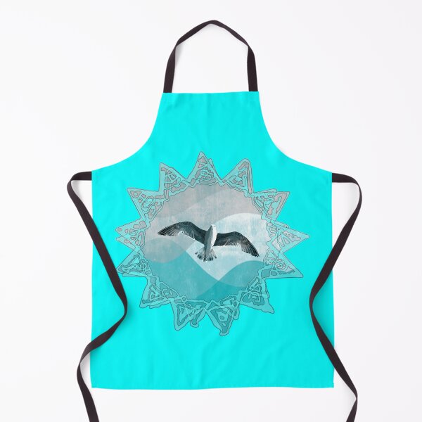 Item preview, Seagull Balearic Islands - Mallorca - Ibiza - Formentera - Menorca in blue designed and sold by Periartwork.