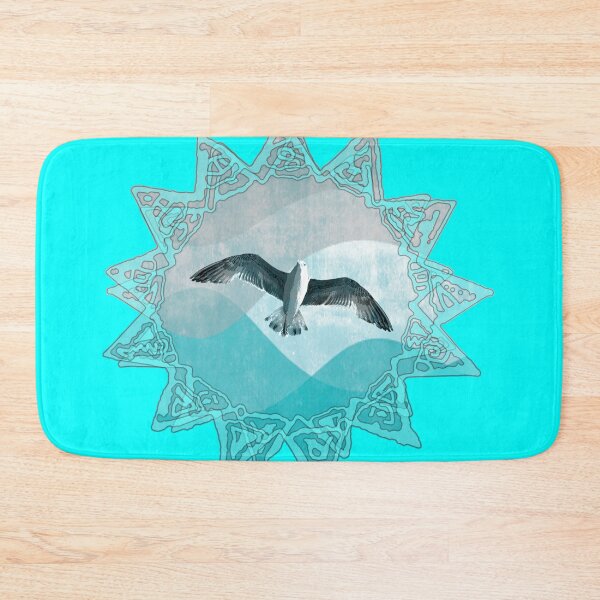 Item preview, Seagull Balearic Islands - Mallorca - Ibiza - Formentera - Menorca in blue designed and sold by Periartwork.