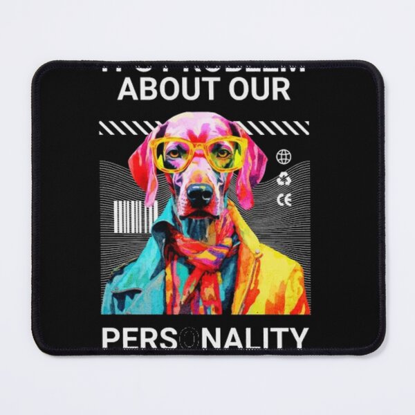 Item preview, Dapper Dog Personality – Colorful Pop Art Streetwear Aesthetic designed and sold by GenZFashion000.