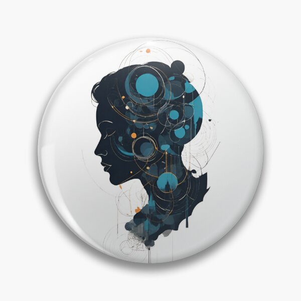 Item preview, Celestial Woman Abstract Galaxy Silhouette Art designed and sold by AlxVel.