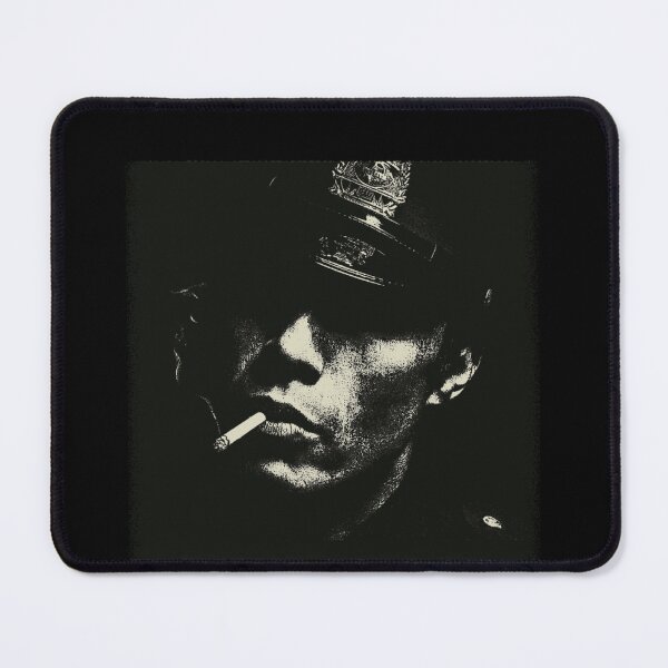 Item preview, Low Key Police Officer Smoking Portrait designed and sold by k3rstman1.