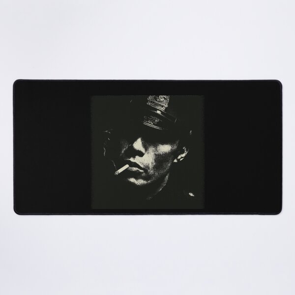 Item preview, Low Key Police Officer Smoking Portrait designed and sold by k3rstman1.