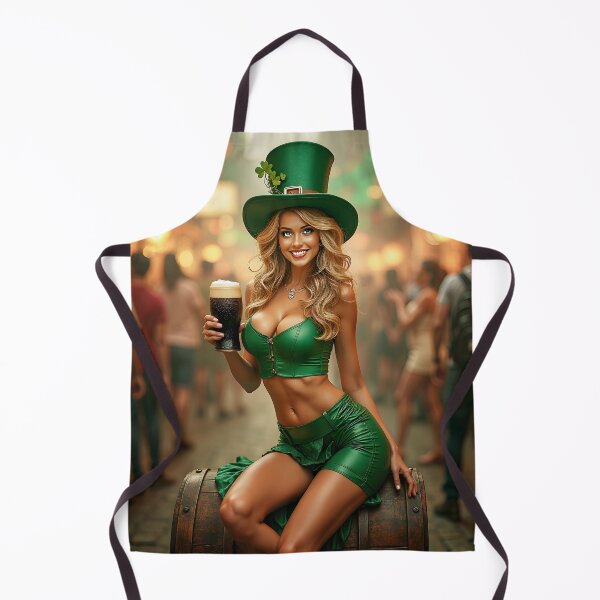 Item preview, Seductive Beautiful Girl on St Patrick's Day designed and sold by Huskyyy Designs.