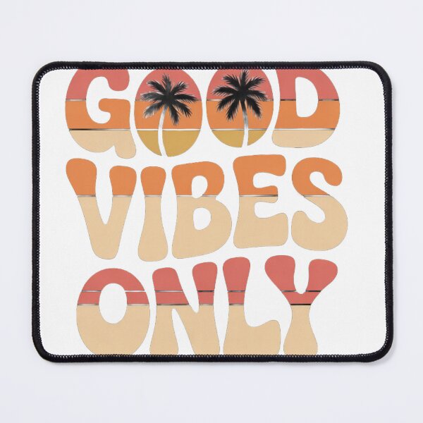 Item preview, Retro Good Vibes Only Sunset Palm Trees designed and sold by LegatoDesigne.