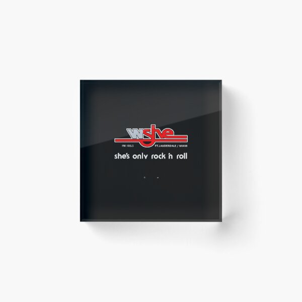 Item preview, WSHE FM 103.5 She's Only Rock 'N Roll designed and sold by Dignityforlife.