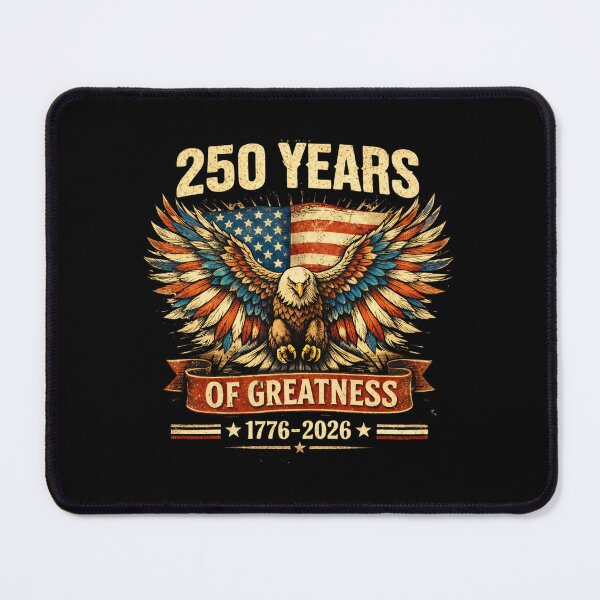 Item preview, 250 Years of Greatness - Bald Eagle USA 1776-2026 designed and sold by sapnaela.