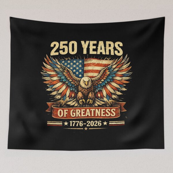 Item preview, 250 Years of Greatness - Bald Eagle USA 1776-2026 designed and sold by sapnaela.