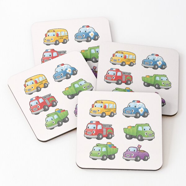 Item preview, Cute Cartoon Vehicles designed and sold by naragon4289.