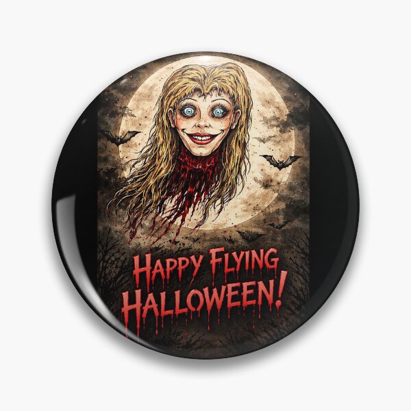 Artikelvorschau, Old-School-Flying-Head (Halloween) entworfen und verkauft von NubesDesignCH.