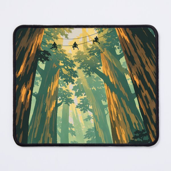 Item preview, The Giant Woods Vintage Travel Poster designed and sold by agearb.