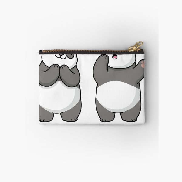 Item preview, Cute Panda Reaction Duo – Kawaii Funny Panda Cartoon designed and sold by JEVANStudio.