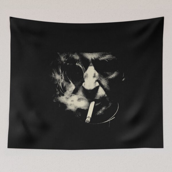 Item preview, Priest Smoking Cigarette Low Key Art designed and sold by k3rstman1.