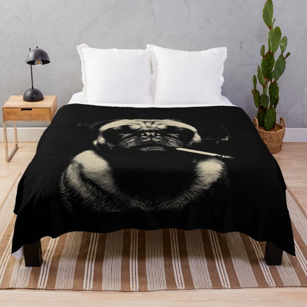 Item preview, Vintage Pug Smoking Cigarette designed and sold by k3rstman1.