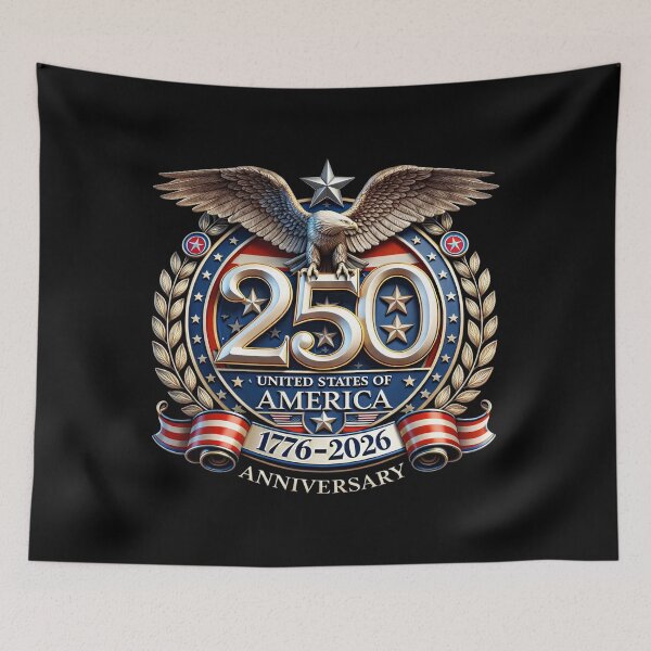 Item preview, United States 250th Anniversary - Golden Eagle Emblem 1776-2026 designed and sold by sapnaela.