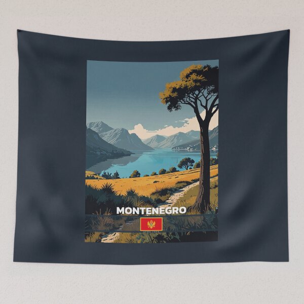Item preview, Montenegro Travel  designed and sold by Thistle-TShop.