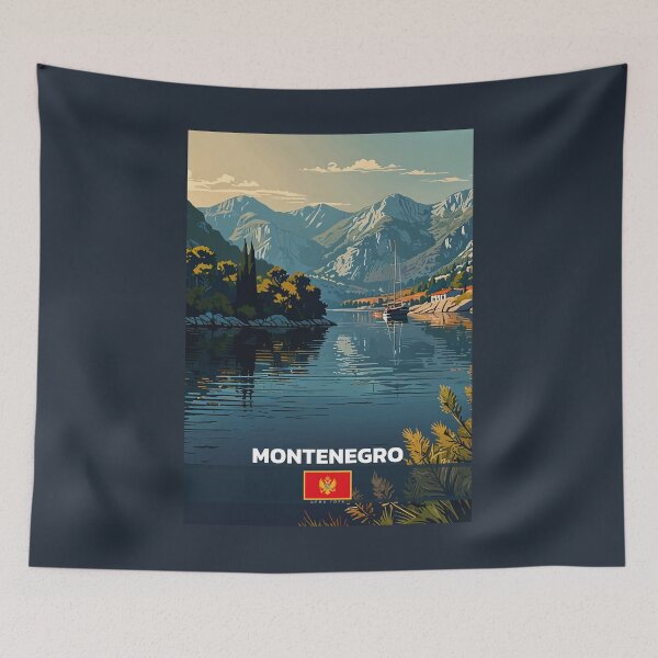 Item preview, Montenegro Travel  designed and sold by Thistle-TShop.