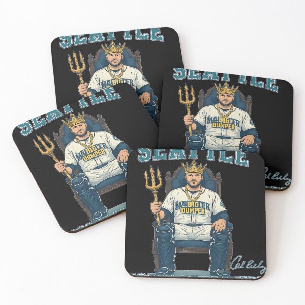 Item preview, Seattle Home Run King- Cal Raleigh Big Dumper Crown designed and sold by GirafaConG.
