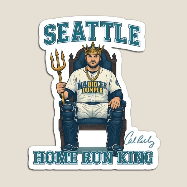 Item preview, Seattle Home Run King- Cal Raleigh Big Dumper Crown designed and sold by GirafaConG.