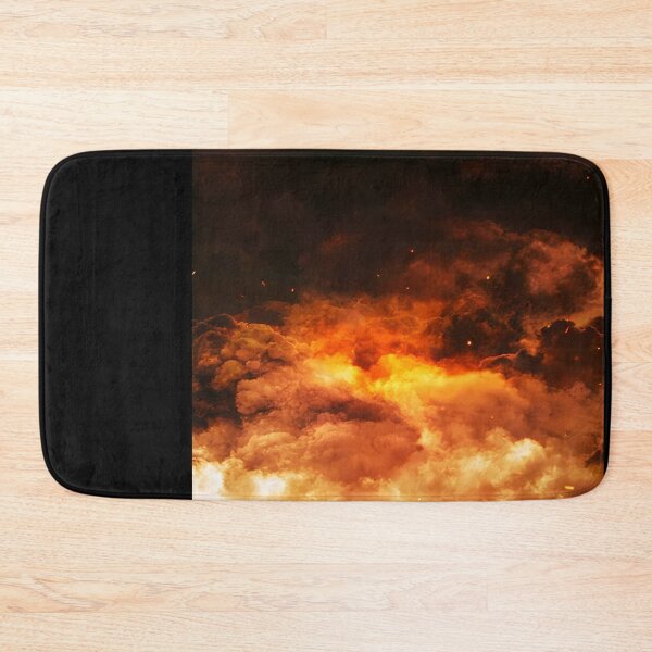 Item preview, Silhouette Proposal Amidst Fiery Clouds designed and sold by mdiem17.