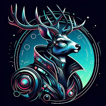Artwork thumbnail, Great bionic deer by Artillenium