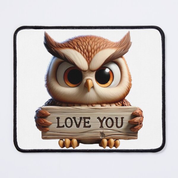 Item preview, Funny Grumpy Owl designed and sold by KrisGraphic45.