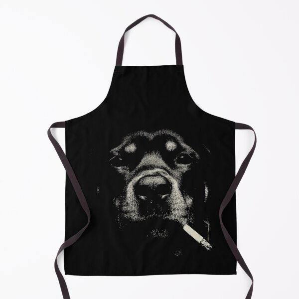 Item preview, Rottweiler Smoking Cigarette Low Key Portrait designed and sold by k3rstman1.