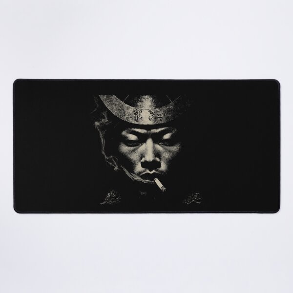 Item preview, Samurai Face Smoking Cigarette Low Key designed and sold by k3rstman1.