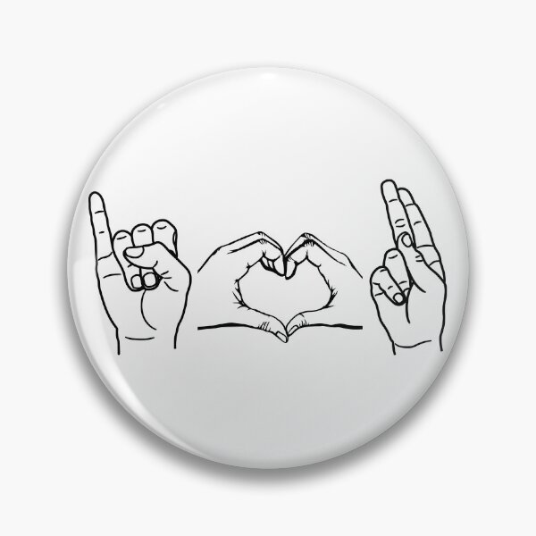 Item preview, ASL I Love U designed and sold by m2inspiration.