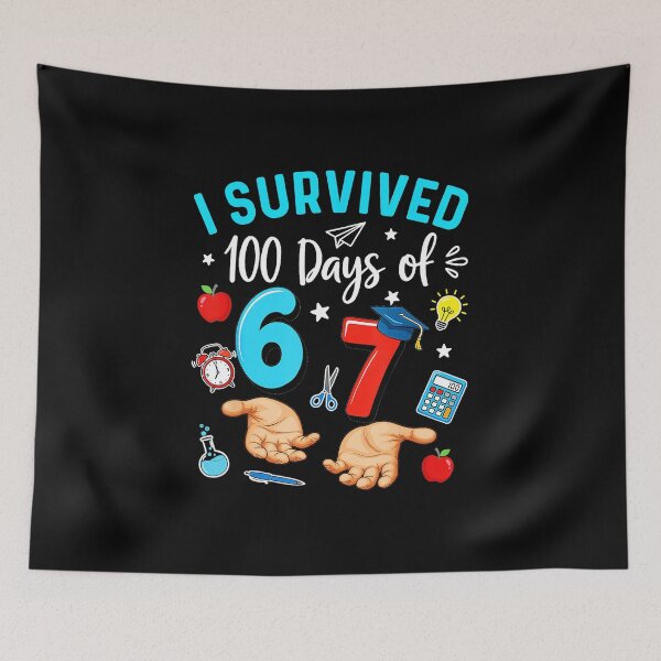 Item preview, I Survived 100 Days Of 67 School Classroom Celebration designed and sold by gladysenglish.