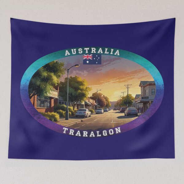 Item preview, Traralgon Australia Travel designed and sold by Thistle-TShop.