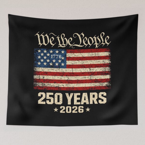 Item preview, America 250 Years - Distressed Flag 1776-2026 designed and sold by sapnaela.