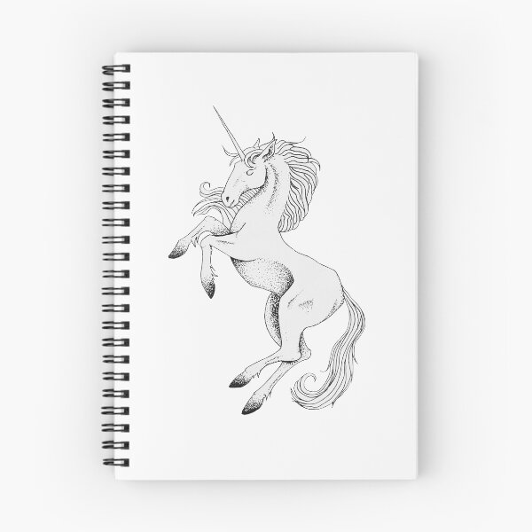 Item preview, stippeld unicorn designed and sold by Aranea222.