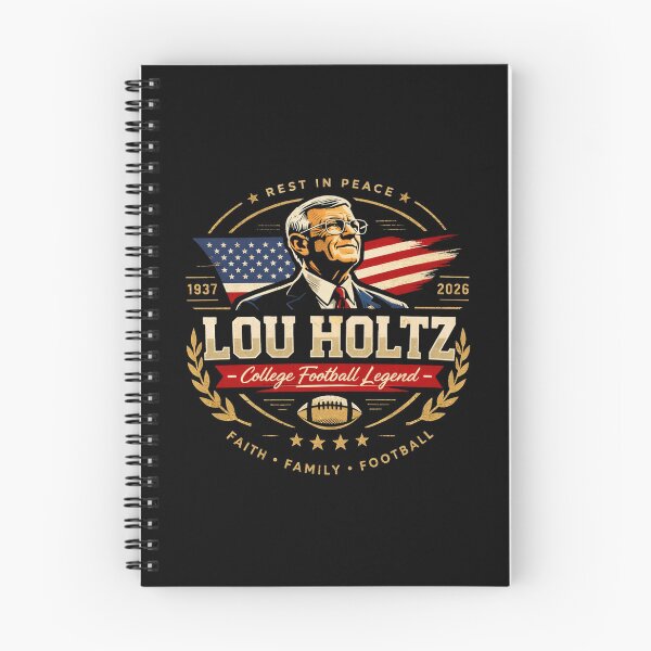 Item preview,  Lou Holtz Notre Dame Legend, Play Like A Champion, Lou Holtz ND RIP Notre Legend, Lou Holtz Tribute 1937-2026, Legendary Football Coach Memorial, South Bend Football Legend Legacy, Lou Holtz RIP 2 designed and sold by HyphThonia.