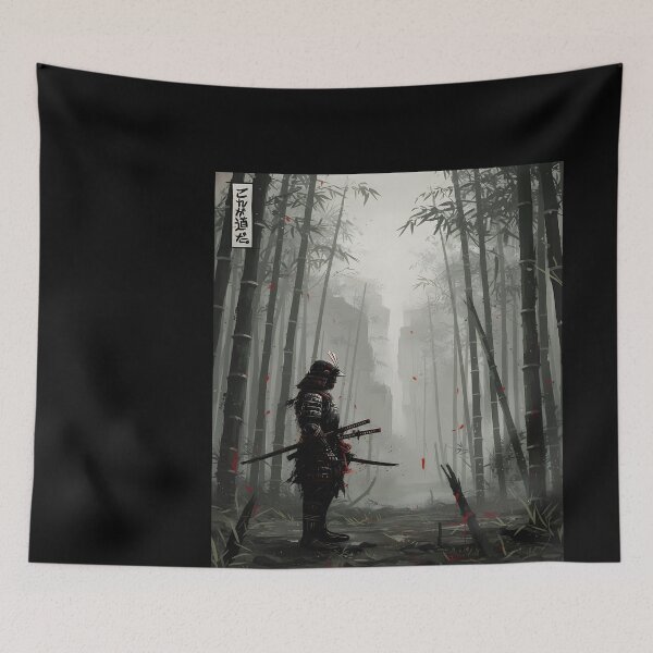 Item preview, Samurai in a Bamboo Forest designed and sold by mdiem17.