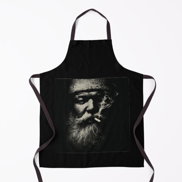 Item preview, Gritty Santa Claus Smoking Cigarette Portrait designed and sold by k3rstman1.