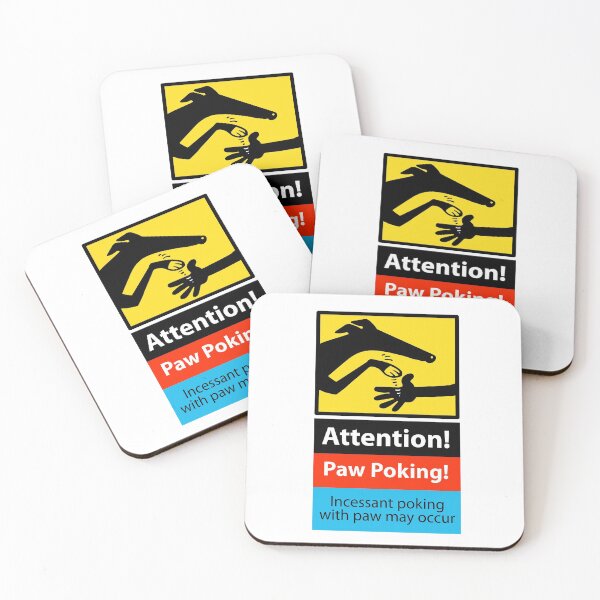 Item preview, Paw Poking hazard sign designed and sold by RichSkipworth.