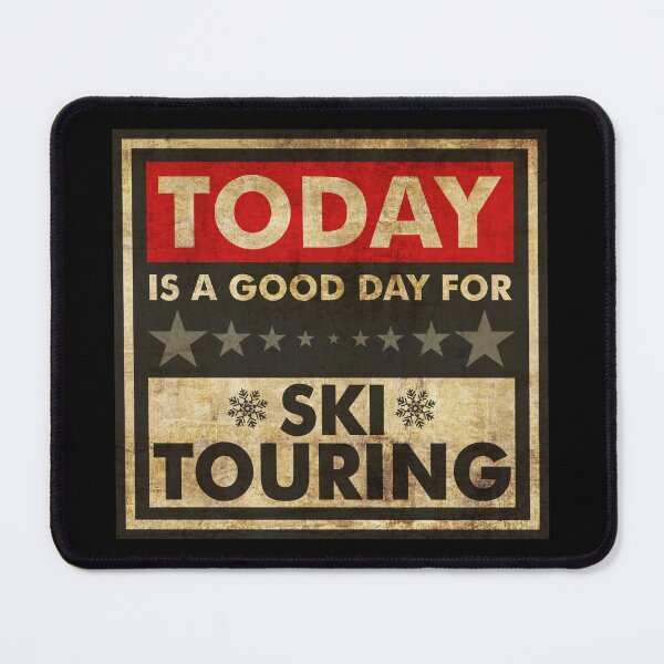 Item preview, Today Is A Good Day For Ski Touring designed and sold by helenacooper.